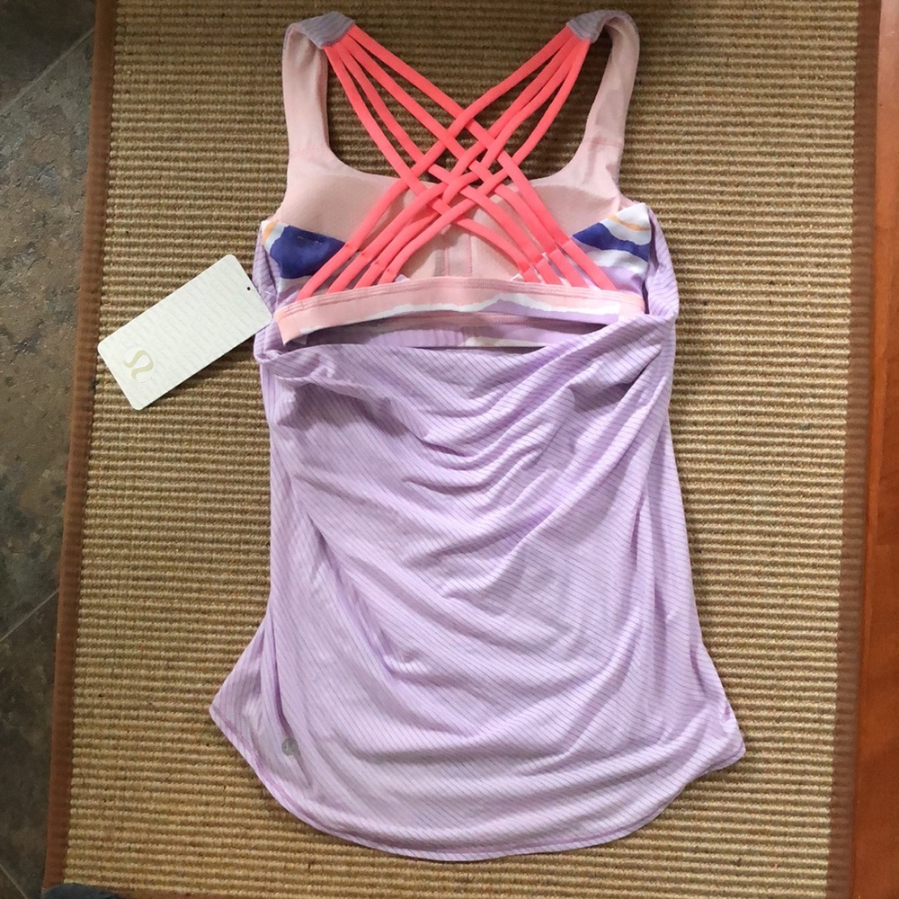 NWT Lululemon wild tank size 2